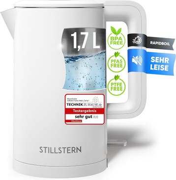 Stillstern Waterkoker met roestvrijstalen filter, PFAS- en P, Verzenden, Nieuw