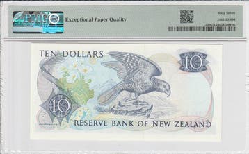 Nieuw-Zeeland. - 10 Dollars ND(1985-89) - Pick 172b (Zonder