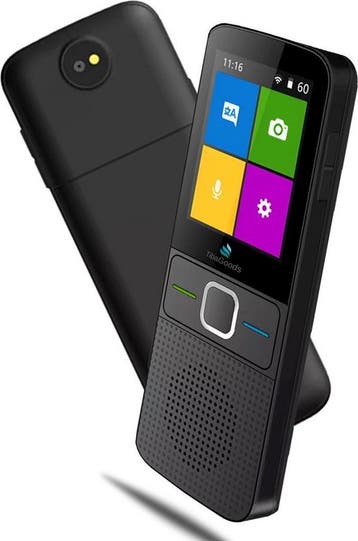 TibaGoods Vertaalcomputer - Vertaal Apparaat - Zwart -, Verzenden, Zo goed als nieuw