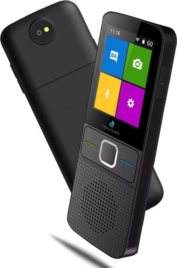 TibaGoods Vertaalcomputer - Vertaal Apparaat - Zwart -, Computers en Software, Overige Computers en Software, Zo goed als nieuw