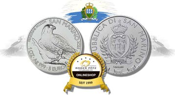 5 Euro 2025 zilver Wanderfalke stempelglanz 1 Feinunze Sa..., Verzenden