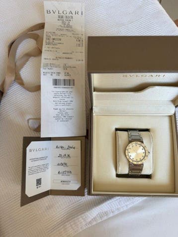Bvlgari - Bvlgari Bvlgari Lady Watch with diamonds 33mm -, Nieuw
