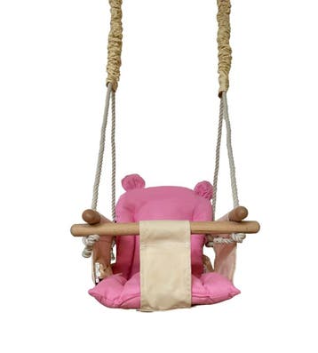 Schommel Baby Katoen Creme | Stijlvol | Beste Prijs, Ophalen of Verzenden, Nieuw, Schommel, Aanbouwonderdeel