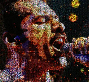 David Law - The Showman - Freddy Mercury - Format XL 60x60