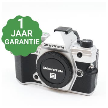 OM SYSTEM OM-5 body zilver | Tweedehands, Verzenden