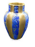 Kleine Art Nouveau Vaas - Julius Dressler - Julius Dressler, Antiek en Kunst, Antiek | Glaswerk en Kristal