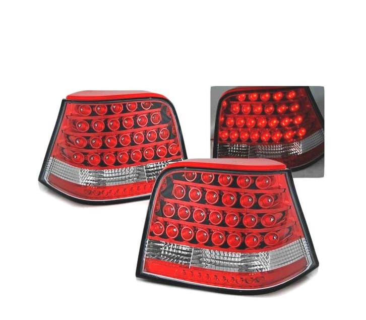 Feux Arrière Pour Volkswagen Vw Golf 4 97-03 Led Rouge, Autos : Pièces & Accessoires, Éclairage, Envoi