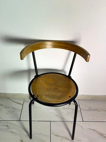 IKEA - Lars Norinder - Chaise - Korpo - Bois, Acier, Antiquités & Art