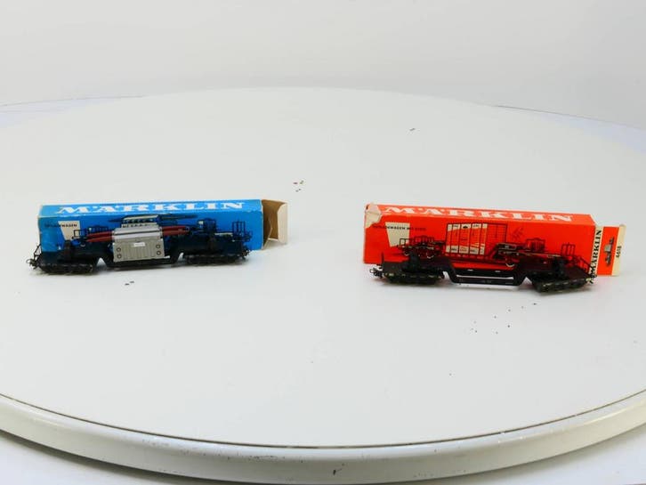 Schaal H0 Märklin 4617 Deutsche bahn Kuilwagen met trafo..., Hobby en Vrije tijd, Modeltreinen | H0, Overige typen, Gebruikt, Märklin