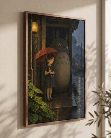 POPSAN - Totoro at the Rainy Bus Stop () - UNIQUE
