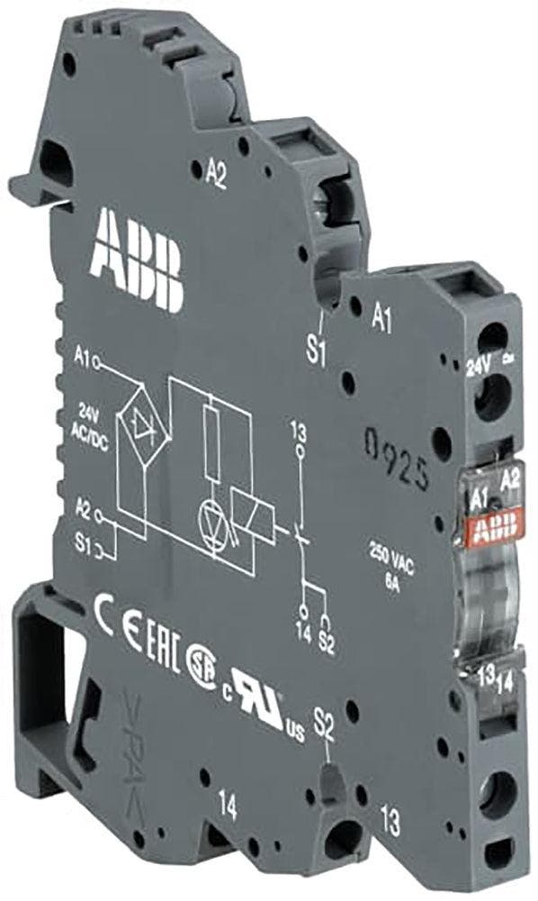 ABB R600 Relais auxiliaire - 1SNA645001R0300, Doe-het-zelf en Bouw, Elektriciteit en Kabels, Verzenden