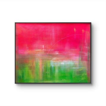 Luca Domiro - CITRUS BLOOM - Large Original painting - No