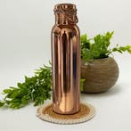 Puur koperen waterfles gepolijst met handgreep ± 950 ml (330, Ophalen of Verzenden