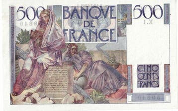 France. - 500 Francs 1945 - Fayette 34.01