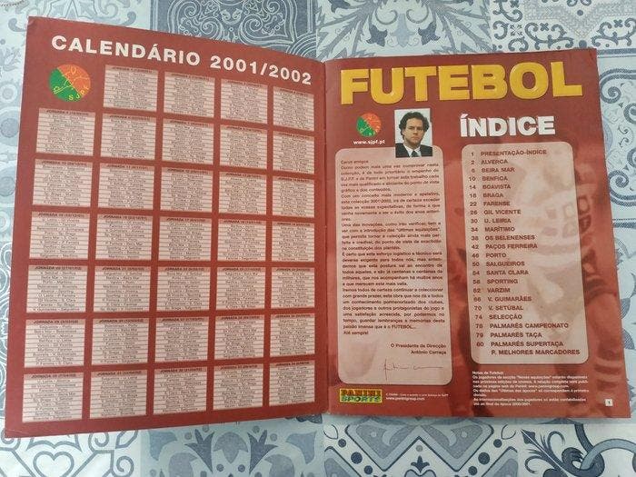 2001/02 Panini Compleet album - Good (GD), Collections, Autocollants