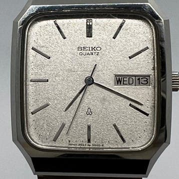 Seiko - SEIKO Seagull 5933-5080 Vintage Square Quartz Day, Handtassen en Accessoires