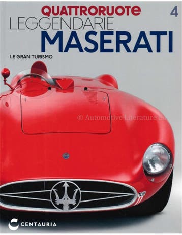 QUATTRORUOTE, LEGGENDARIE MASERATI, UN SECCOLO DI STORIA 4, Boeken, Nieuw