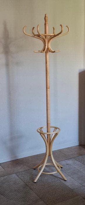 Kapstok - Hout Beuken - Staande Thonet stijl, Antiek en Kunst
