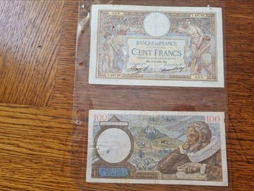 France. - 15 banknotes - various dates (Sans prix de