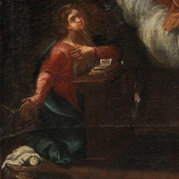 Italian school (XVIII) - Annunciation, Antiquités & Art