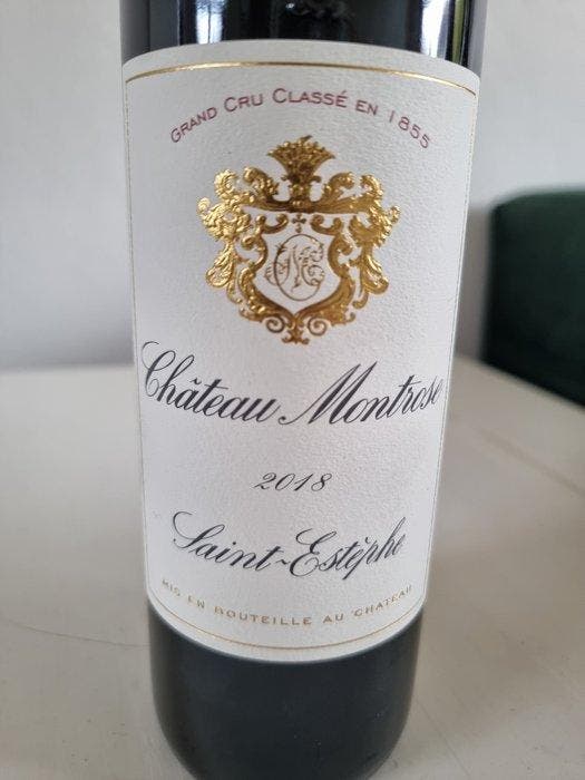 2018 Chateau Montrose - Saint-Estèphe, Bordeaux 2ème Grand, Collections, Vins