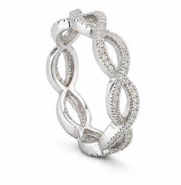 Sans prix de réserve - Bague Argent - 0.60ct. tw. Pierre