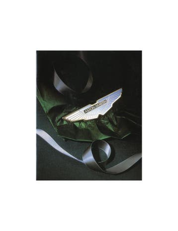 1995 ASTON MARTIN THE COLLECTION BROCHURE ENGELS, Livres