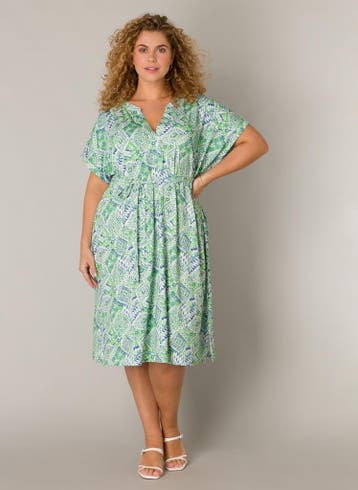 YESTA ECO jurk Benthe4(54/56)Maat 46/48 (XL) of groter, Kleding | Dames, Verzenden, Nieuw, Maat 46/48 (XL) of groter, Overige kleuren