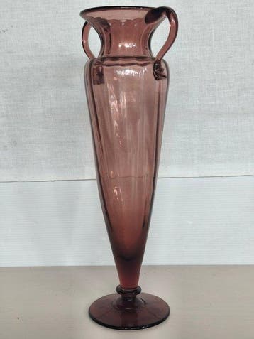 Vase - Verre de Murano - Frères Toso attrib.