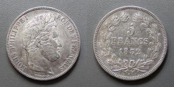 France Frankreich Km 749 5 Francs 1832 W Lille Typ Louis..., Verzenden, België