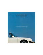1983 PORSCHE 911 SC CABRIOLET BROCHURE DUITS