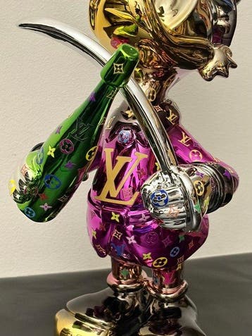 GF Exclusives - Louis Vuitton Champagne Bottle Duck 3D