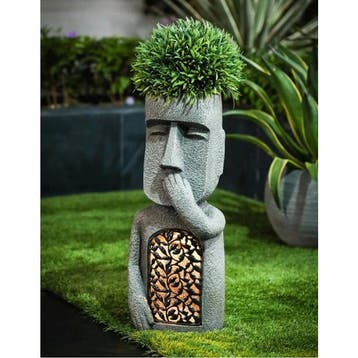 Paaseiland Standbeeld - Tuin Decor Ornament Hars Sculptuur, Verzenden, Nieuw