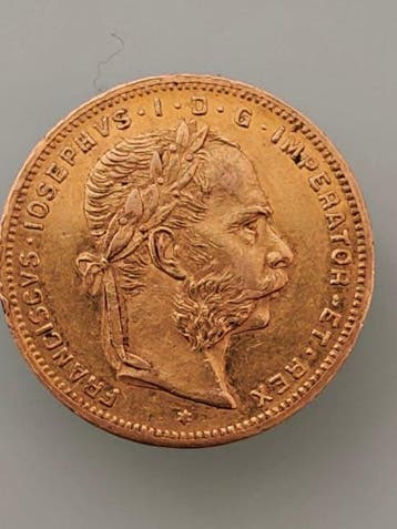 Oostenrijk. Franz Joseph I. 8 Florin / 20 Franken 1882