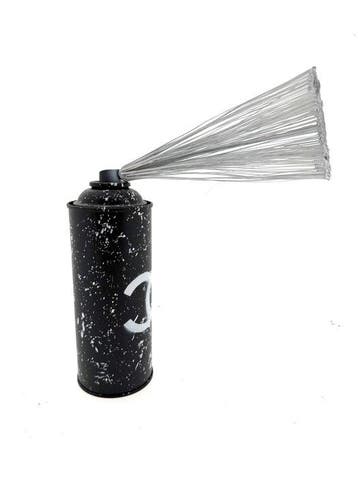 WhyCreationz (XX-XXI) - 3D Spraycan Chanel x Street (Silver)