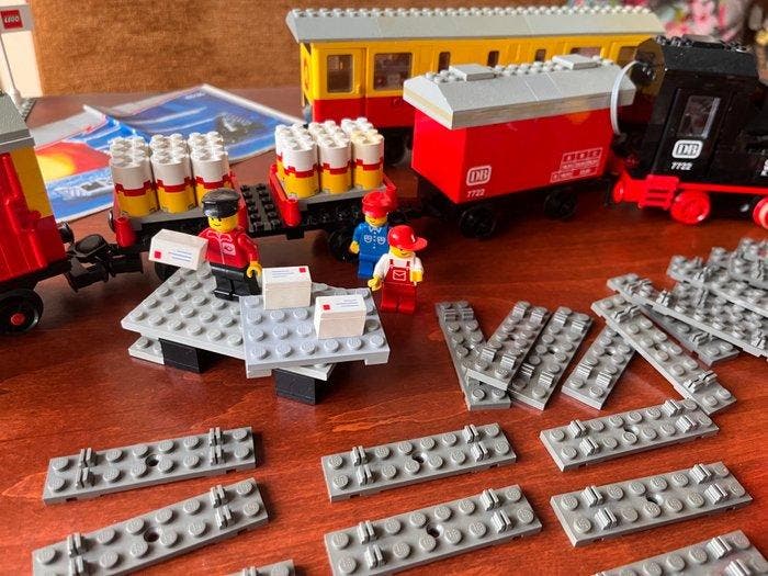 Lego Set - Train, City - LEGO 12V Trein Lot (‘80) Set 7722 +, Enfants & Bébés, Jouets | Duplo & Lego