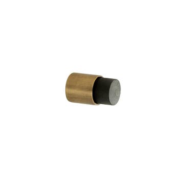 Deurstopper wandmontage 35x22 mm antiek messing, Ophalen of Verzenden, Nieuw, Koper of Messing, Overige typen