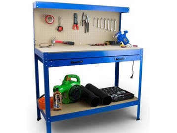 Veiling - Werktafel / werkbank - 115 x 55 x 140cm, Doe-het-zelf en Bouw, Werkbanken, Nieuw