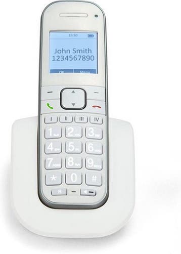 Huistelefoon senioren - Senioren telefoon - Vaste lijn - Wit, Verzenden, Nieuw