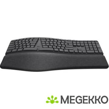 Trust Keyra Ergonomisch toetsenbord Draadloos Zwart, Verzenden, Nieuw