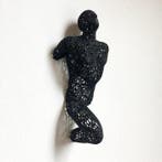 Andrea Giorgi - wall sculpture Escape (black), Antiek en Kunst