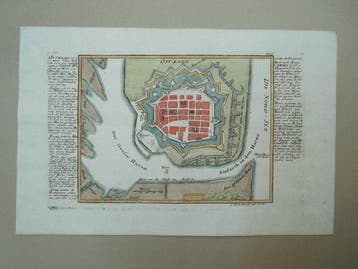 België - Oostende; Gabriel Bodenehr - Ost-ende - 1721-1750