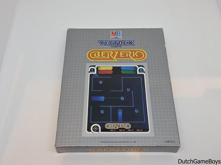 Vectrex - MB - Berzerk - Boxed, Games en Spelcomputers, Spelcomputers | Overige, Gebruikt, Verzenden