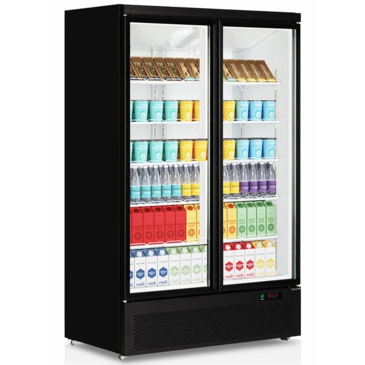 Koelkast | ATOM MAXI | 1081L | Zwart | -1°C/+10°C |, Zakelijke goederen, Horeca | Keukenapparatuur, Nieuw in verpakking, Verzenden