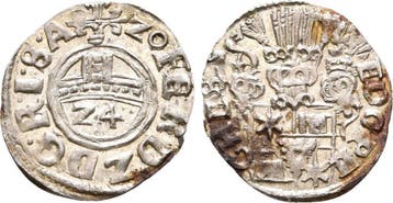 Kipper 1/24 taler, daalder Oldendorf 1620 Schleswig Holst..., Verzenden, België