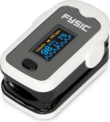 Saturatiemeter - Hartslagmeter - Zuurstofmeter Vinger - Zwar, Diversen, Verpleegmiddelen, Verzenden, Nieuw