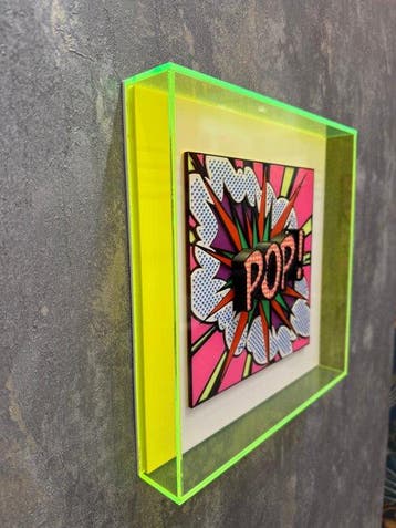 KIRAS - POP! 25x25cm LIME, Antiek en Kunst