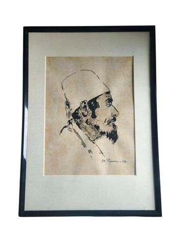 Stefan Popescu (1872-1948) - Oriental Portrait