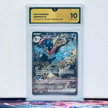 Pokémon Graded card - Greninja 132 - Pokémon - GG 10 -, Nieuw