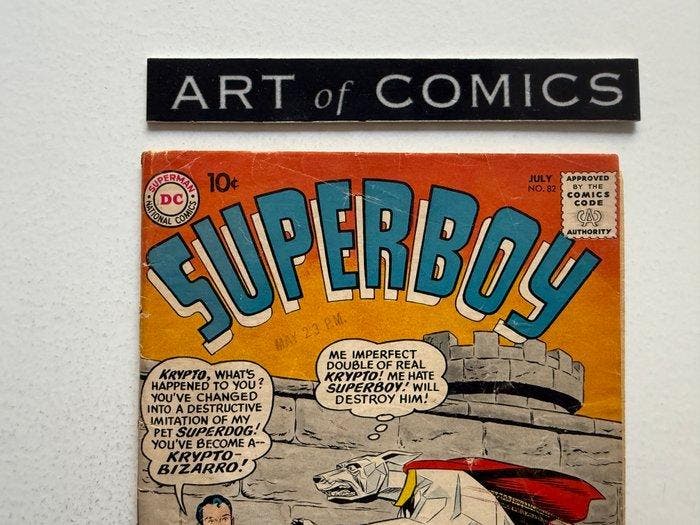 Superboy #82 - 1st appearance Bizarro-Krypto - 1 Comic -, Boeken, Strips | Comics